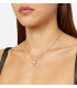 Collana Donna Squared Cross Small con Croce con Pavè J19AWC01 - Chiara Ferragni