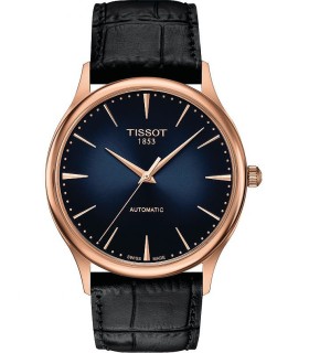 Orologio Uomo Automatico Excellence in Oro 18KT e Pelle di Alligatore Nera T926.407.76.041.00 - Tissot