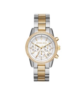 Orologio Donna Cronografo in Acciaio Bicolore MK6474 - Michael Kors