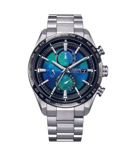 Orologio Uomo Radiocontrollato Attesa Unite Blue AT8188-64L - Citizen