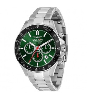 Orologio Uomo Cronografo 230 in Acciaio con Quadrante verde R3273661048 - Sector