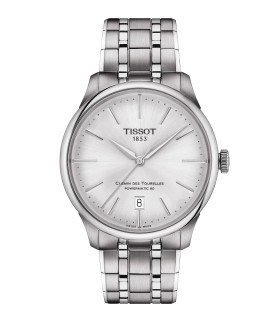 Orologio Uomo Chemin des Tourelles 39mm Powermatic 80 Quadrante Silver  T139.807.11.031.00 - Tissot