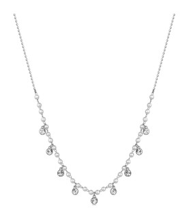 Collana Donna Chant in Acciaio e Perle con Pietre Bianche BAH83 - Brosway