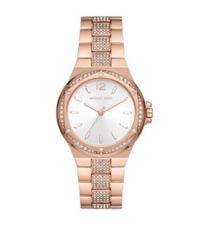 Orologio Donna Lennox Solo Tempo in Acciaio Rosè con Pietre MK7362 - Michael Kors