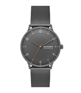 Orologio Uomo Riis Solo Tempo in Acciaio Brunito Maglia Milano SKW6884 - Skagen