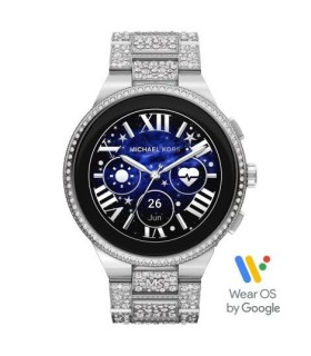 Orologio Smartwatch Donna Camille  Gen 6 in Acciaio Full Pavè MKT5148 - Michael Kors