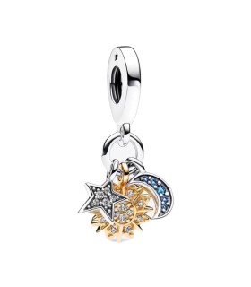 Charm Pendente Stella, Sole e Luna 762676C01 -Pandora