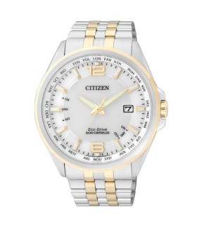 Orologio Uomo Radiocontrollato Bicolore CB0016-57A - Citizen