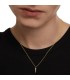 Collana Donna Peak in Argento Dorato e Zirconi CO01-478-U - PDPAOLA