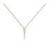 Collana Donna Peak in Argento Dorato e Zirconi CO01-478-U - PDPAOLA