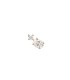 Mono Orecchino Donna Piercing Nikita in Argento Dorato e zircone PG01-741-U - PDPAOLA