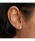 Mono Orecchino Donna Piercing Noa in Argento Dorato e zircone PG01-759-U - PDPAOLA