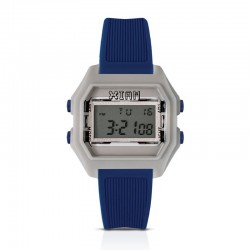 Orologio Bimbpo Digitale in Silicone Blu Cassa Grigia - I Am Watch