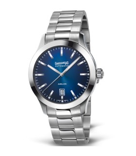 Orologio Uomo Aiglon Grande Taille Blu Degradè Acciaio - Eberhard