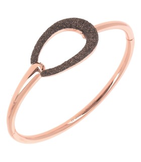 Bracciale Donna Polvere di Sogni in Argetno rosè e Goccia in Polvere Brown WPLVB1623 - Pesavento