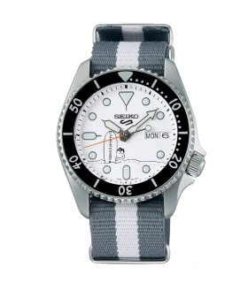 Orologio Uomo Automatico 5 Sport Snoopy Peanuts Limited Edition SRPK25K1 - Seiko