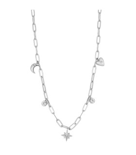 Collana Donna Chant in Acciaio con Pendenti BAH43 - Brosway