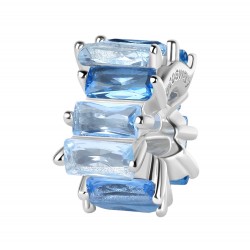 Charm Donna Fancy in Argento con Zirconi Light Sapphire FCL03 - Brosway
