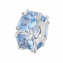 Charm Donna Fancy in Argento con Zirconi Light Sapphire FCL04 - Brosway