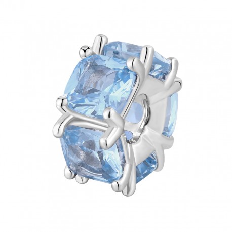 Charm Donna Fancy in Argento con Zirconi Light Sapphire FCL04 - Brosway