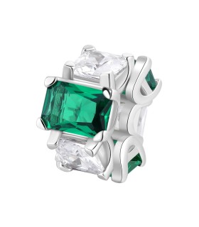 Charm Fancy in Argento con Zirconi Emerald FLG02 - Brosway