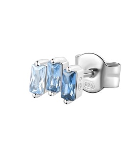 Orecchino Donna Fancy in Argento con Zirconi Light Sapphire FCL07 - Brosway