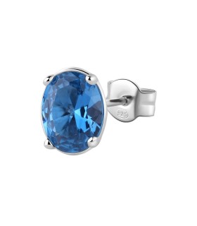 Orecchino Donna Fancy in Argento con Zirconi Sapphire FFB05 - Brosway