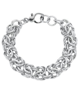 Bracciale Donna Maglia Bizantina Piatta BM2470- Suali