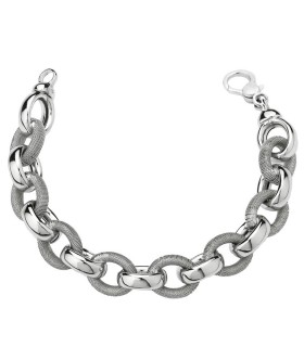 Bracciale Donna Maglia Ovale Alternata BM1721- Suali