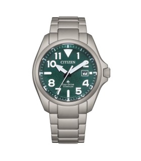 Orologio Uomo Promaster Super Titanio Land Quadrante Verde BN0241-59W- Citizen