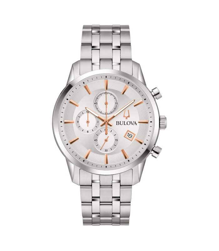 Orologio Uomo Classic Cronografo in Acciaio 96B411 - Bulova