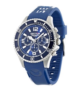 Orologio Uomo 230 Multifunzione Cinturino in Silicone Blu  R3251161050 - Sector