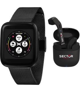 Orologio Smartwatch S-04 Colours Maglia Milano Brunita con Auricolari R3253158015 - Sector