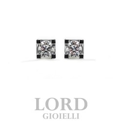 Orecchini Donna Punto Luce con Diamanti ct. 0.17 G Vs - Giorgio Visconti