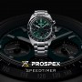 Orologio Uomo Prospex Speedtimer Cronografo Solare Quadrante Verde SSC933P1 - Seiko