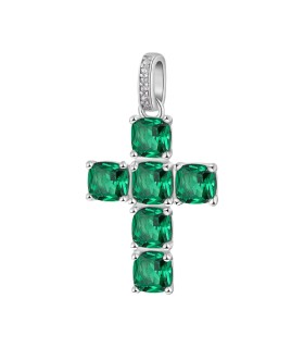 Pendente Donna Fancy Croce Life Green FLG11 - Brosway