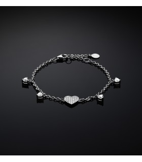 Bracciale Donna Silver Collection con Cuore in Cristalli J19AXD02 - Chiara Ferragni