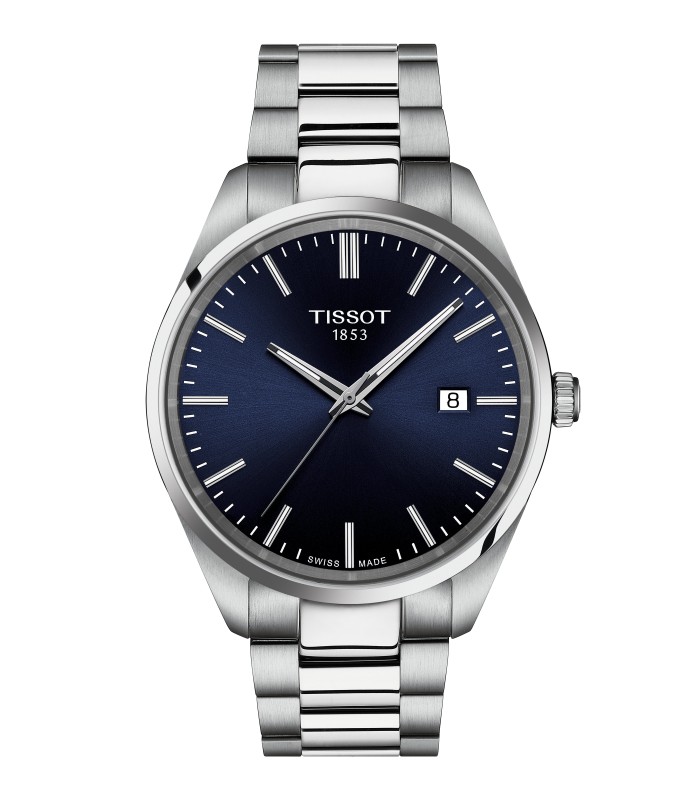 Orologio  Pr 100 40mm in Acciaio Quadrante Blu T150.410.11.041.00 - Tissot