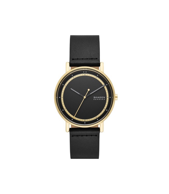 Orologio Uomo Signature Solo Tempo Quadrante Nero e Cinturino Pelle SKW6897 - Skagen