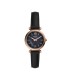 Orologio Donna Carlie Mini Solo Tempo in Pelle Nera ES4700 - Fossil
