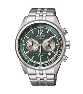 Orologio Uomo Rockwell Crono in Acciaio Quadrante Verde IV4-811-41 - Vagary