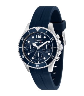 Orologio Uomo 230 Multifunzione in Gomma Blu R32S1161052 - Sector