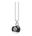 Collana Uomo in Argento Palla Biliardo ESC136 - Zancan