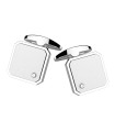 Gemelli Uomo Hi-Teck in Acciaio con Zirconi EHG065 - Zancan