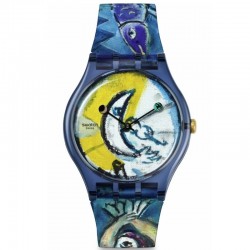 Orologio Chagall'S Blue Circus SUOZ365  - Swatch
