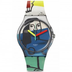 Orologio Leger's Two Women Holding Flowers SUOZ363 - Swatch