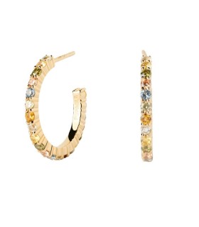 Orecchini a Cerchio Rainbow AR01-B96-U - PDPAOLA