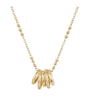 Collana Donna Amy in Acciaio PVd Oro BAY02 - Brosway