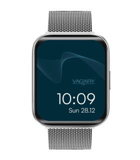Orologio Smartwatch Cassa Rettangolare Maglia Milano X03A-006VY - Vagary