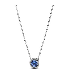 Collana Punto Luce Quadrato Blu 393560C01-45 - Pandora